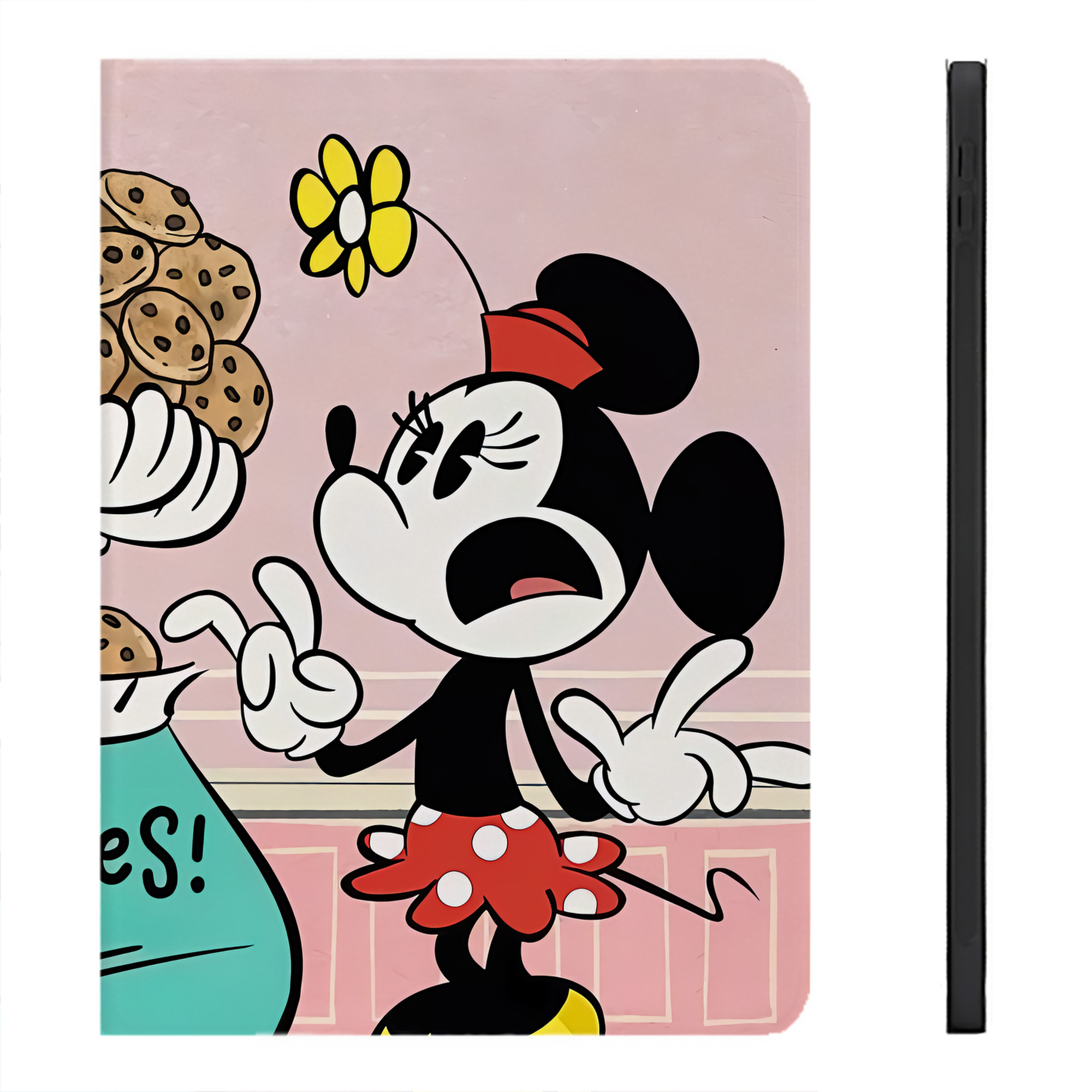 （画像用） ミッキーマウス Mickey Mouse IPadケース ペンホルダー付き ブックスタイルデザイン